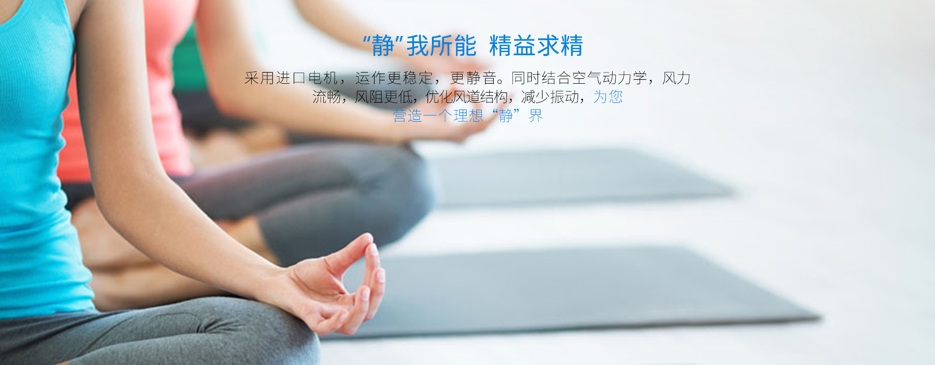 采用進(jìn)口電機(jī)，運(yùn)行更穩(wěn)定，靜音更出眾