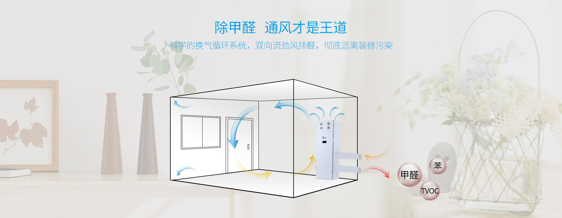 柜式新風(fēng)機(jī)通風(fēng)除甲醛
